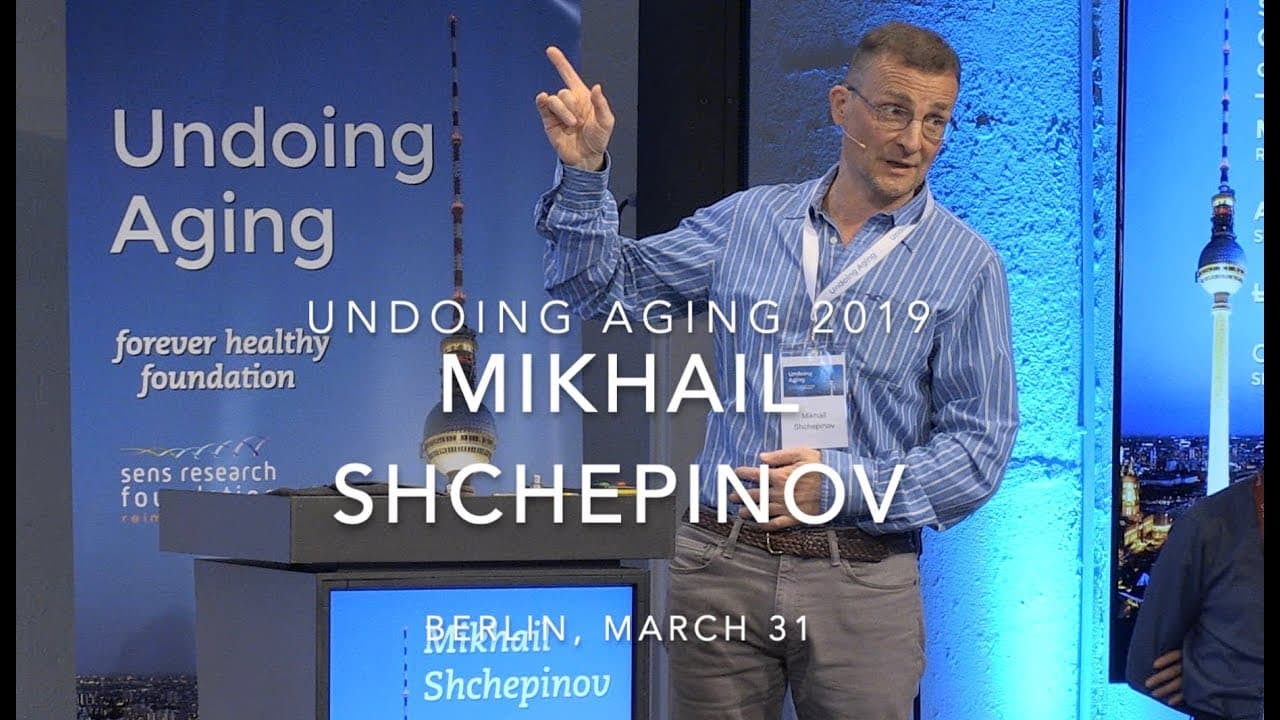 Thumbnail for Presenting at Undoing Aging Conference